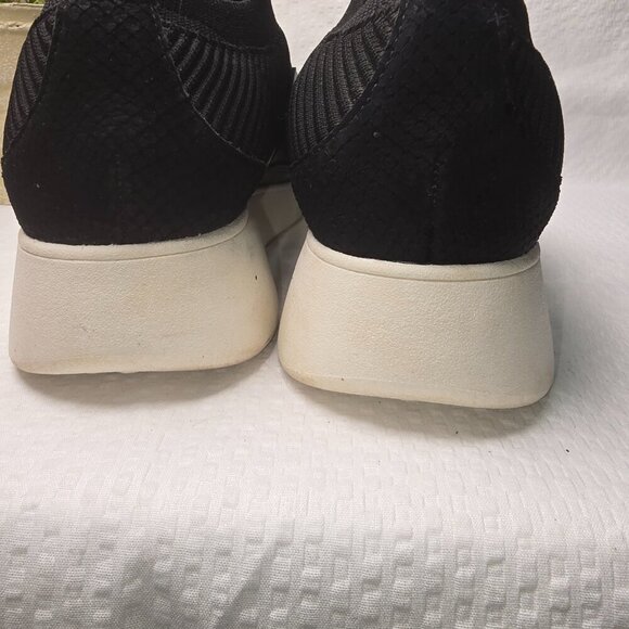 ANTONIO MELANI WOMENS SLIP ON KNIT SNEAKERS BLACK SIZE 8.5 EUC - Picture 9 of 10
